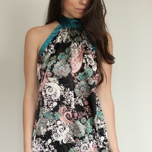 Paisley Silk Dress